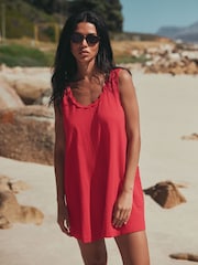 Rouge - Combinaison Ric Rac Trim en jersey - Image 1 de 8