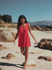 Rouge - Combinaison Ric Rac Trim en jersey - Image 2 de 8