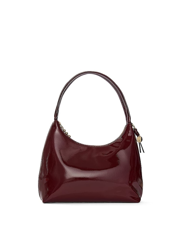 Victoria's Secret Sangria Red Small Hobo Bag - Image 1 of 3 Victoria's Secret Sangria Red Small Hobo Bag - Image 1 of 3