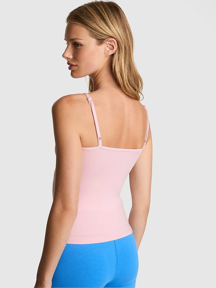 Victoria's Secret PINK Dollhouse Pink Cami Top - Image 2 of 2 Victoria's Secret PINK Dollhouse Pink Cami Top - Image 2 of 2