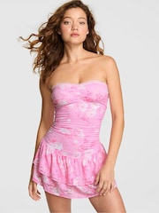 Victoria's Secret PINK Everblooming Pink Lace Ruffle Dress - Image 1 of 3