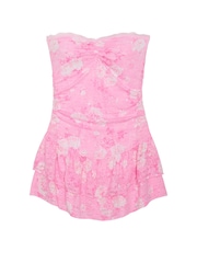 Victoria's Secret PINK Everblooming Pink Lace Ruffle Dress - Image 3 of 3
