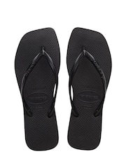 Havaianas Slim Square Black Sandals - Image 1 of 7