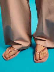 Havaianas Slim Rose Gold Square Sandals - Image 6 of 8