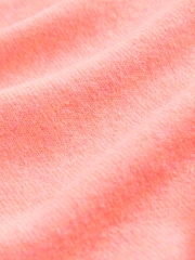 Fluro Coral Supersoft Short Sleeve Knitted Top - Image 3 of 3