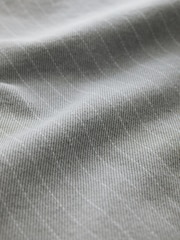 Grey Stripe High Rise Palazzo Wide Leg Jeans - Image 3 of 4