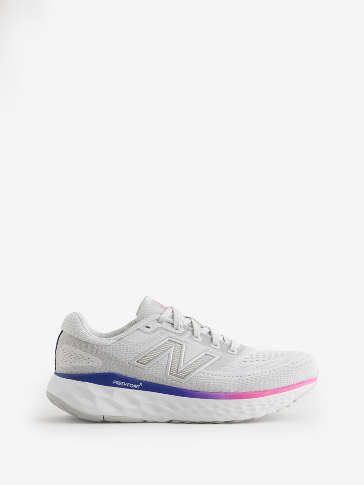 New Balance Grey Evoz Running Trainers - Image 1 of 1 New Balance Grey Evoz Running Trainers - Image 1 of 1