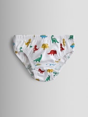JoJo Maman Bébé Dinosaur 3 Pack Briefs - Image 2 of 8