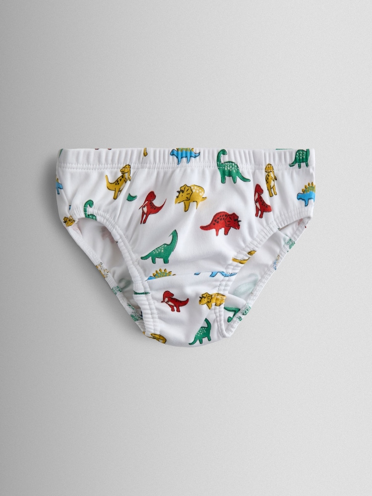 JoJo Maman Bébé Dinosaur 3 Pack Briefs - Image 2 of 8