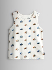 JoJo Maman Bébé Tractor 3-Pack Sailboat Vests - Image 2 of 10