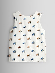 JoJo Maman Bébé Tractor 3-Pack Sailboat Vests - Image 3 of 10