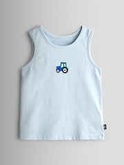 JoJo Maman Bébé Tractor 3-Pack Sailboat Vests - Image 4 of 10