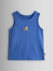 JoJo Maman Bébé Tractor 3-Pack Sailboat Vests - Image 6 of 10