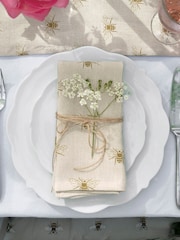 Sophie Allport Set of 4 Linen Bee Napkins - Image 1 of 3