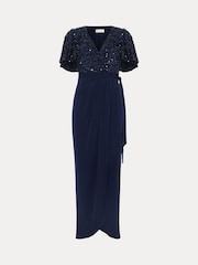 Phase Eight Blue Petite Janessa Dress - Image 6 of 6