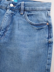 Light Blue Authentic High Rise City Straight Leg Jeans - Image 8 of 9