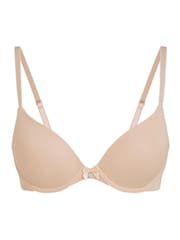 Hunkemoller Nude Plunge Padded Underwired Bra - Image 4 of 5
