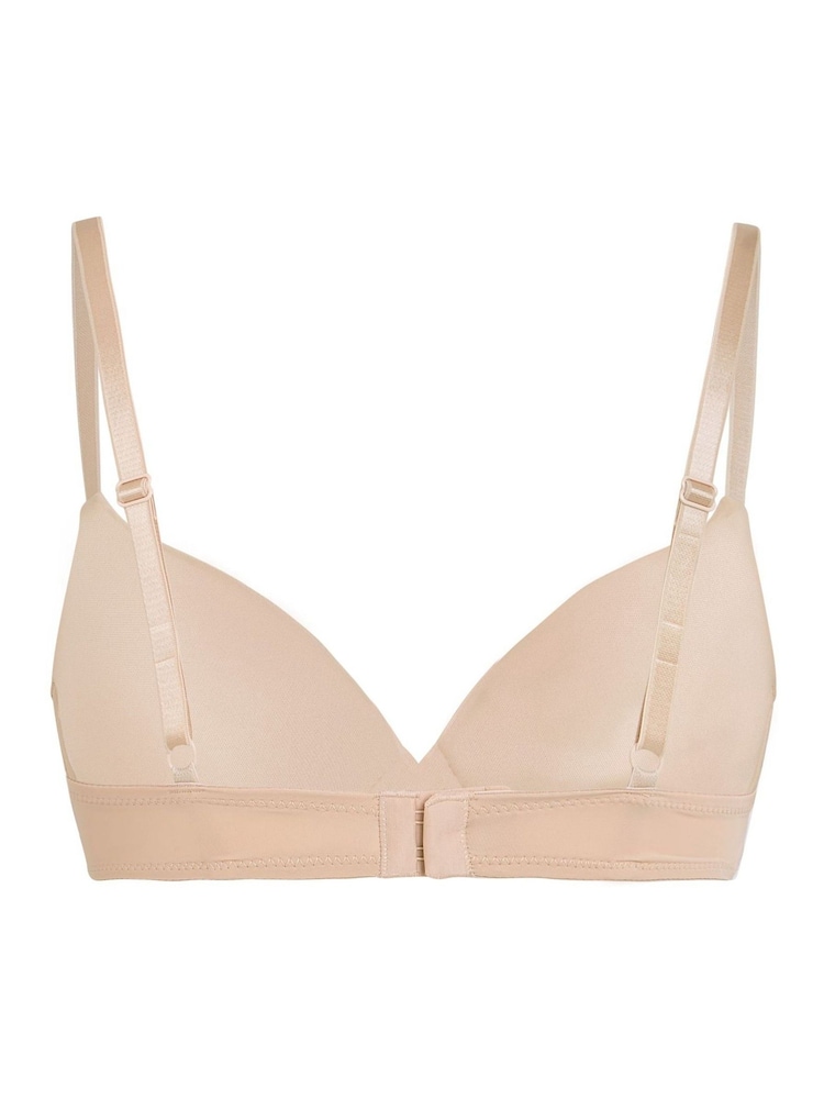 Hunkemoller Nude Plunge Padded Underwired Bra - Image 5 of 5