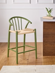 Jasper Conran London Green Bray Bar Stool - Image 1 of 8