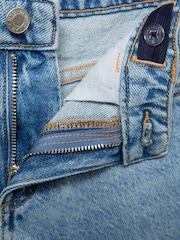 Mango Blue Wide Leg Jeans - Image 4 of 4