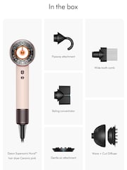 Dyson Pink Supersonic Nural Curly to Coily Hair Dryer - Image 4 of 12