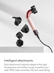 Dyson Pink Straight Wavy Supersonic r™ Hair Dryer - Image 3 of 11