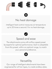 Dyson Pink Straight Wavy Supersonic r™ Hair Dryer - Image 4 of 11