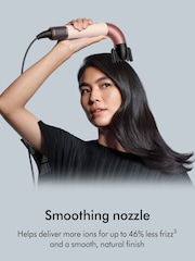 Dyson Pink Straight Wavy Supersonic r™ Hair Dryer - Image 6 of 11