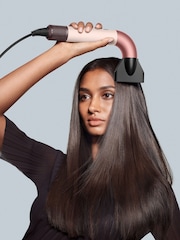 Dyson Pink Straight Wavy Supersonic r™ Hair Dryer - Image 7 of 11