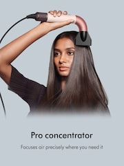 Dyson Pink Curly Coily Supersonic r™ Hair Dryer - Image 9 of 11