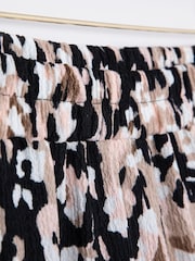 Lakeland Clothing Cream Tia Animal Print Wide Leg Culotte Trousers - Image 4 of 4