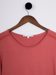 Lakeland Clothing Pink Rosie Short Sleeve Top - Image 4 of 4