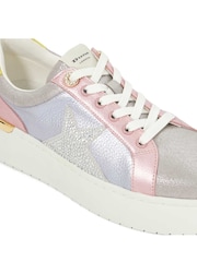 Dune London Emeelia Star Detail Lace Up Trainers - Image 5 of 6