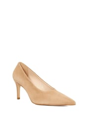 Dune London Brown Aspiring High Cut Court Heels - Image 3 of 6