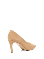 Dune London Brown Aspiring High Cut Court Heels - Image 4 of 6