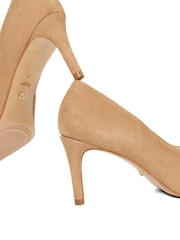 Dune London Brown Aspiring High Cut Court Heels - Image 6 of 6