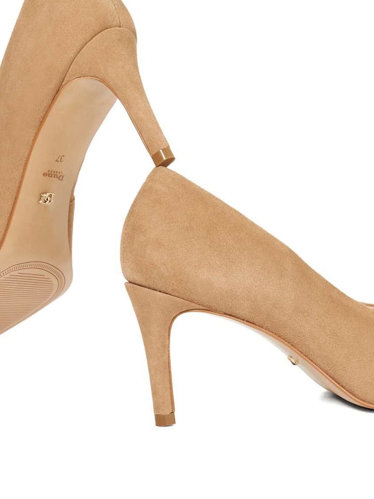 Dune London Brown Aspiring High Cut Court Heels - Image 6 of 6