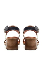 Moda in Pelle Luzula Colour Block Low Heel Sandals - Image 4 of 4