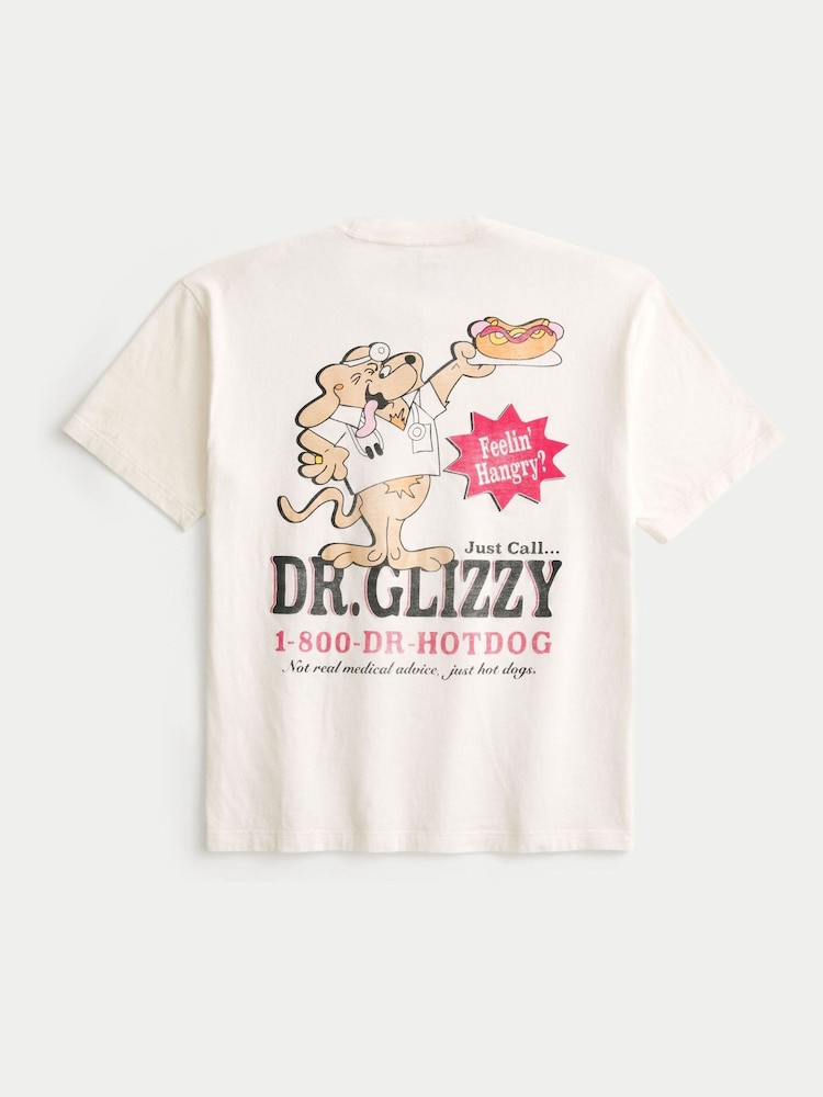 Hollister Back Graphic Print Short Sleeve T-Shirt - Image 5 of 5