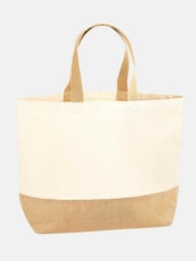 Personalised Jute Bag by Koko Blossom by Koko Blossom - Image 2 of 3