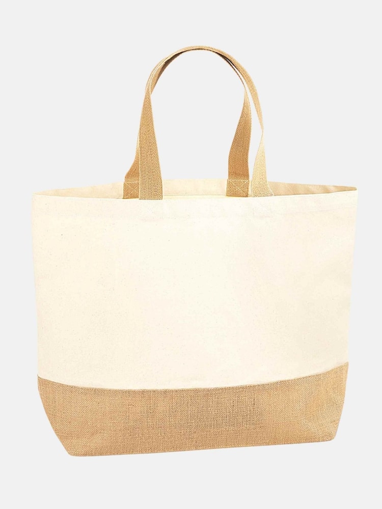 Personalised Jute Bag by Koko Blossom by Koko Blossom - Image 2 of 3
