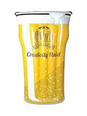 Jeray Yellow Giant Inflatable Pool Float Beer Glass - Image 1 of 5