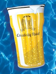 Jeray Yellow Giant Inflatable Pool Float Beer Glass - Image 4 of 5