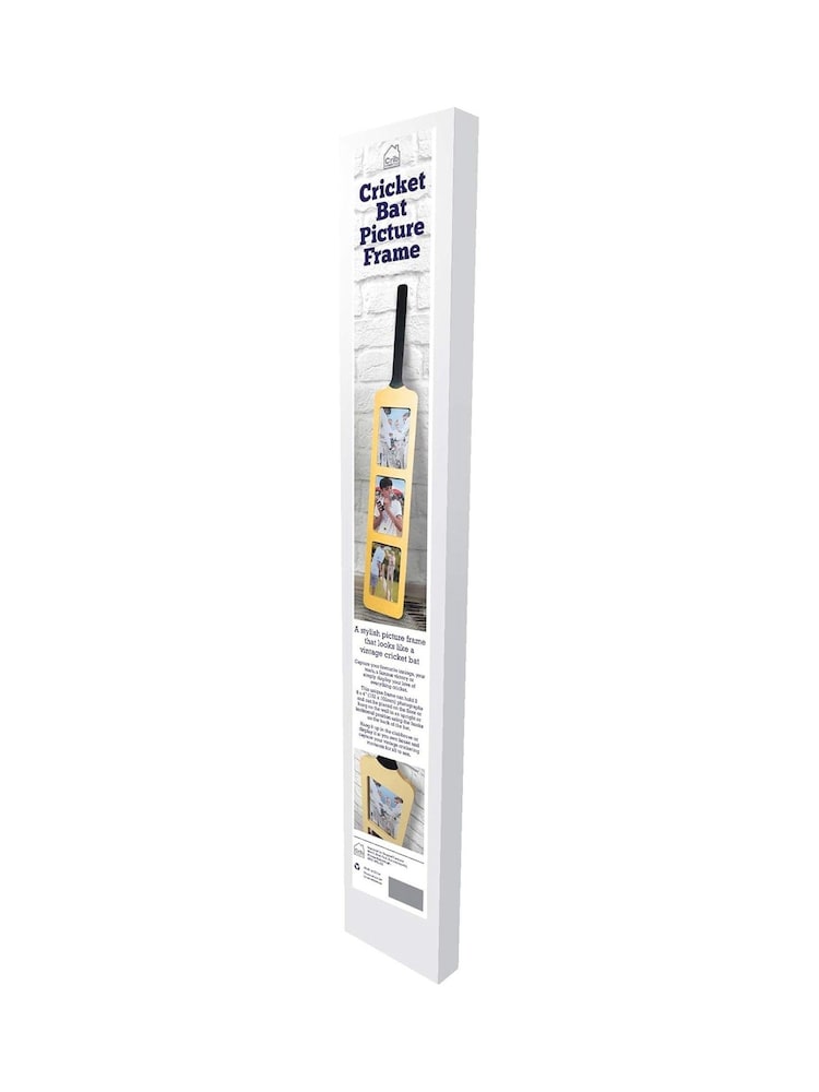 Jeray Natural Cricket Bat Picture Frame - Image 3 of 3