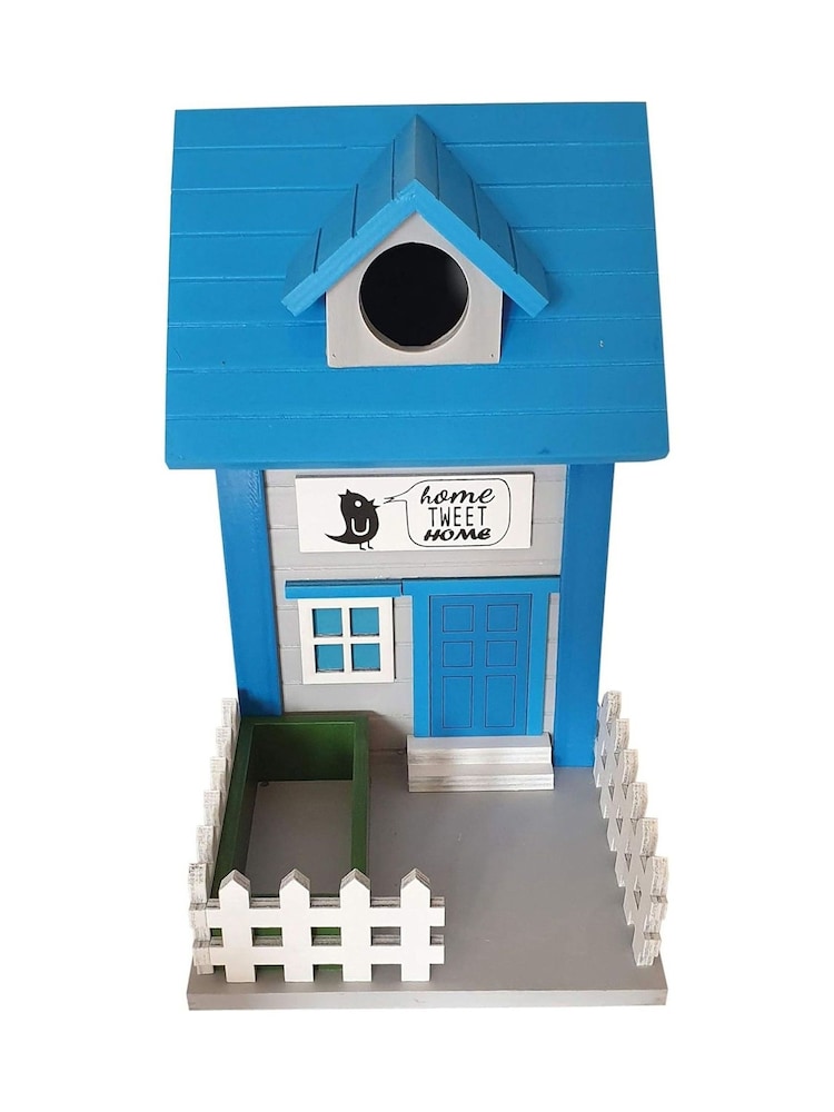 Jeray Blue Home Tweet Home Bird House - Image 1 of 6