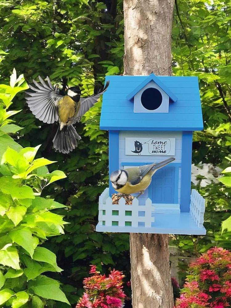 Jeray Blue Home Tweet Home Bird House - Image 2 of 6