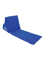 Jeray Blue Blue Lazy Wedge Inflatable Lounger - Image 1 of 3