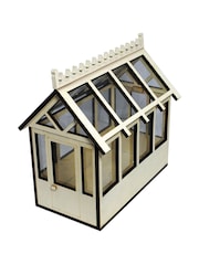 Jeray Brown Indoor Miniature Greenhouse - Image 1 of 6