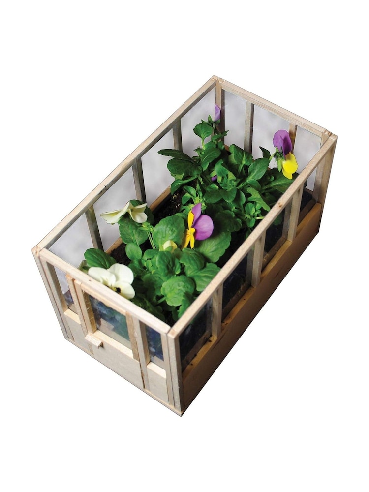 Jeray Brown Indoor Miniature Greenhouse - Image 2 of 6