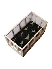 Jeray Brown Indoor Miniature Greenhouse - Image 3 of 6